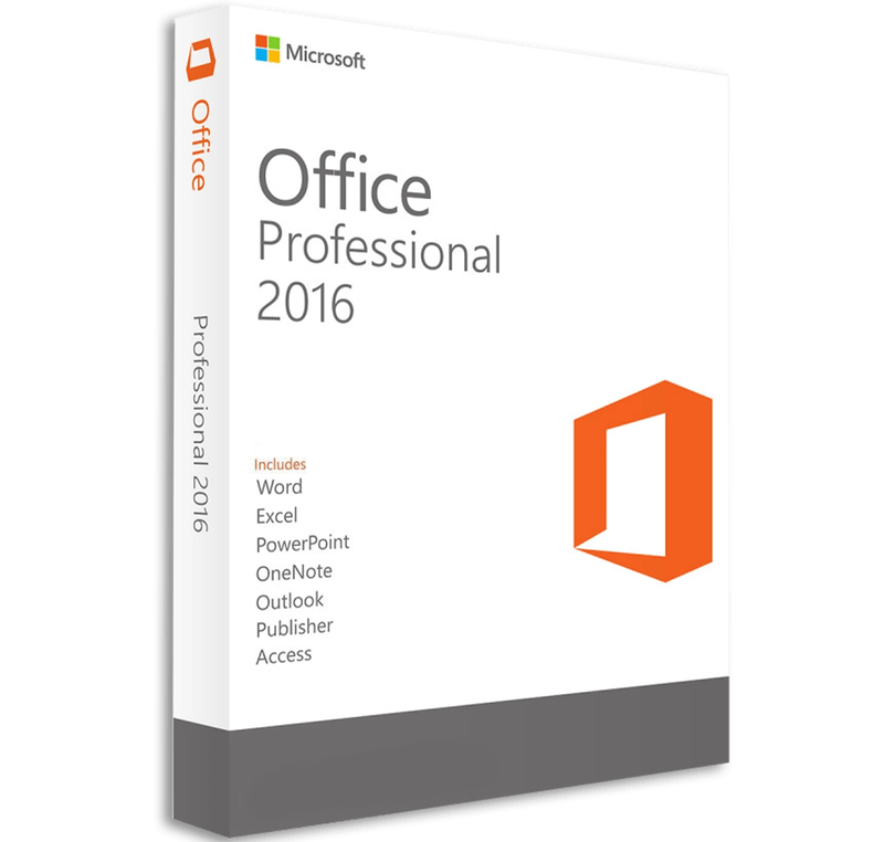 Microsoft Office Pro Plus 2016 - 5 users PC